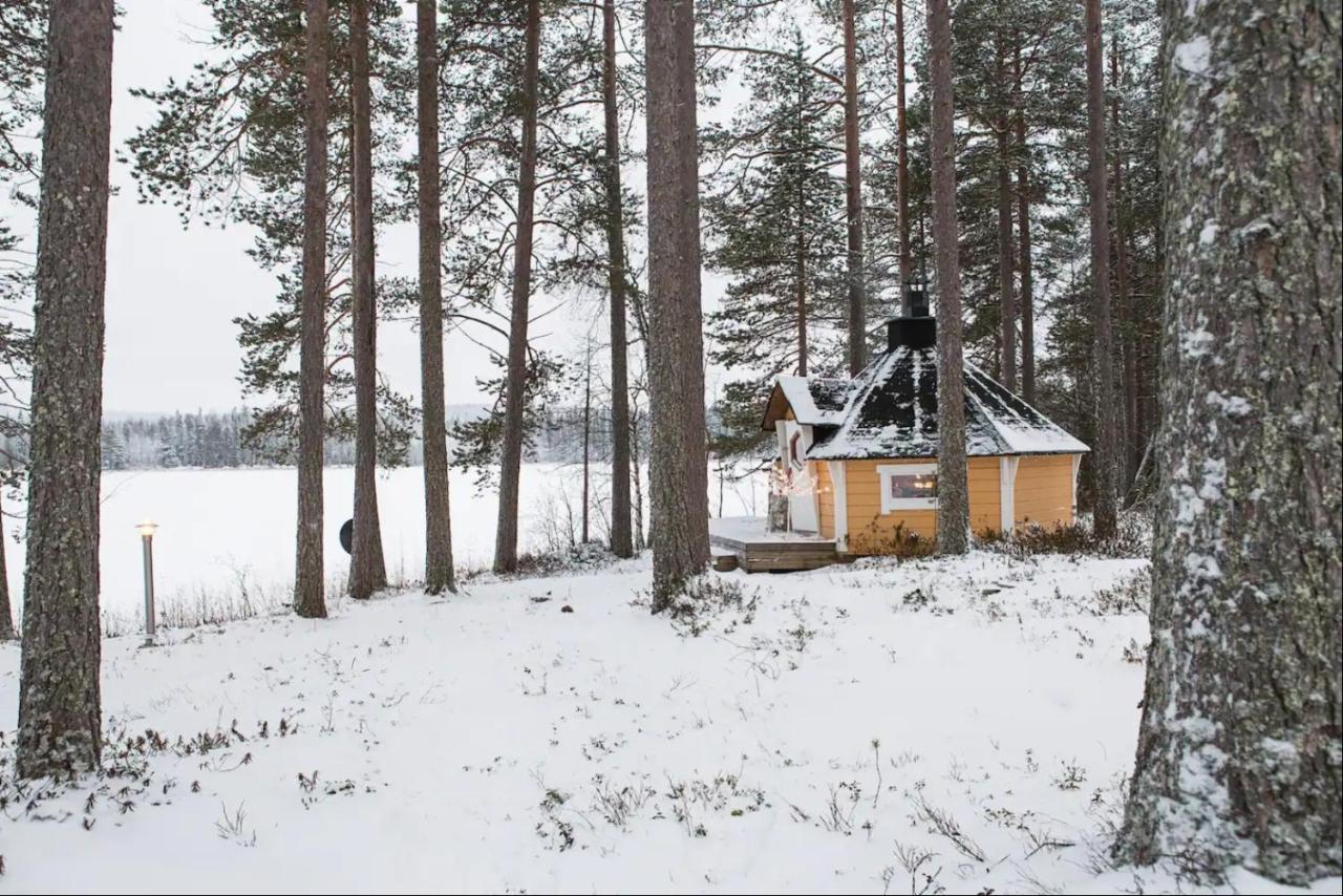 Luxurious Villa Kinos With Jacuzzi Rovaniemi Exteriör bild