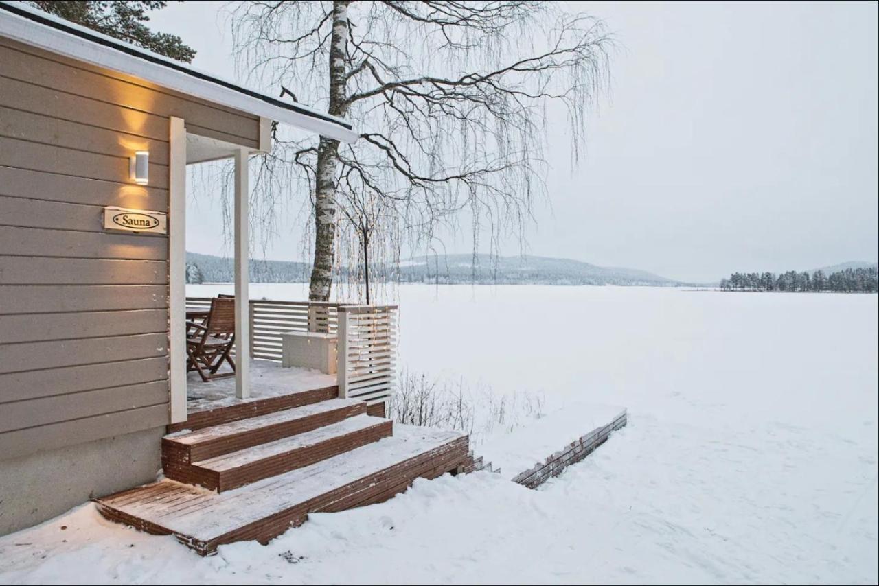 Luxurious Villa Kinos With Jacuzzi Rovaniemi Exteriör bild
